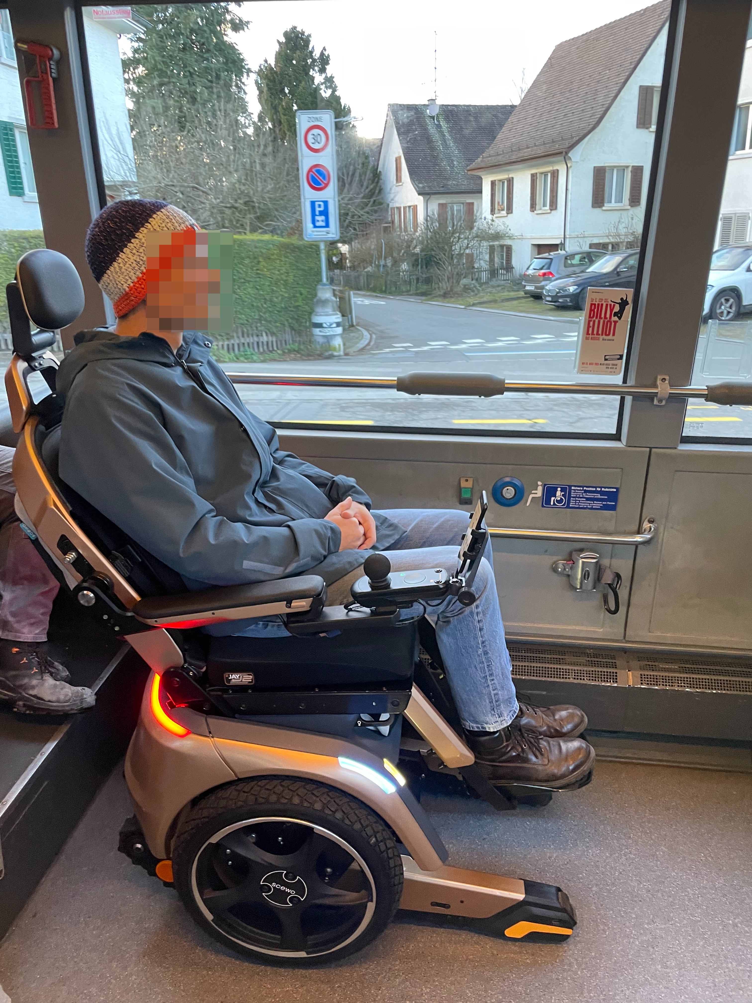 Platzierung im öffentlichen Verkehr