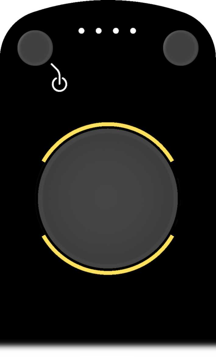 Indicazione di spostare il joystick