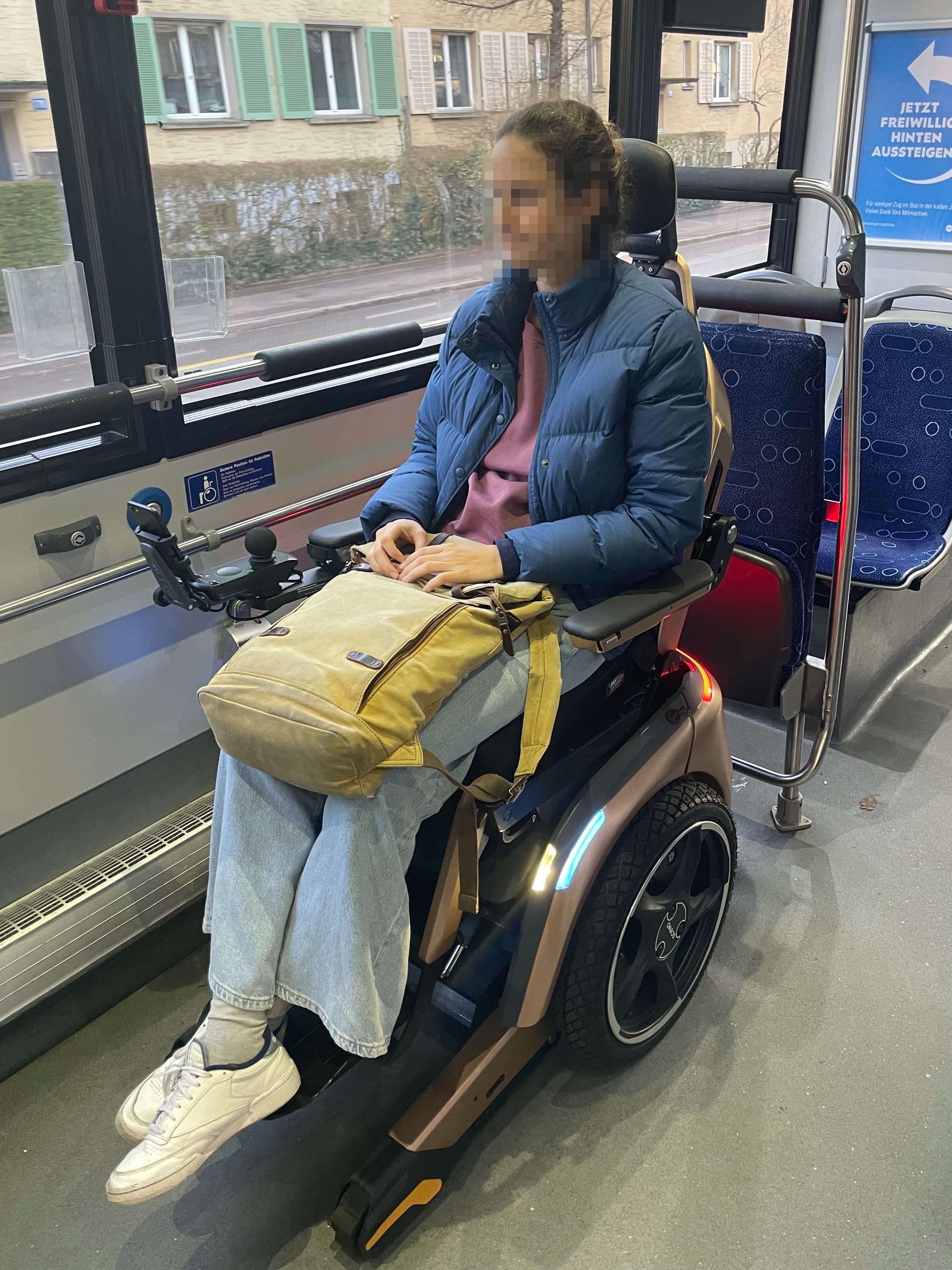 Platzierung im öffentlichen Verkehr